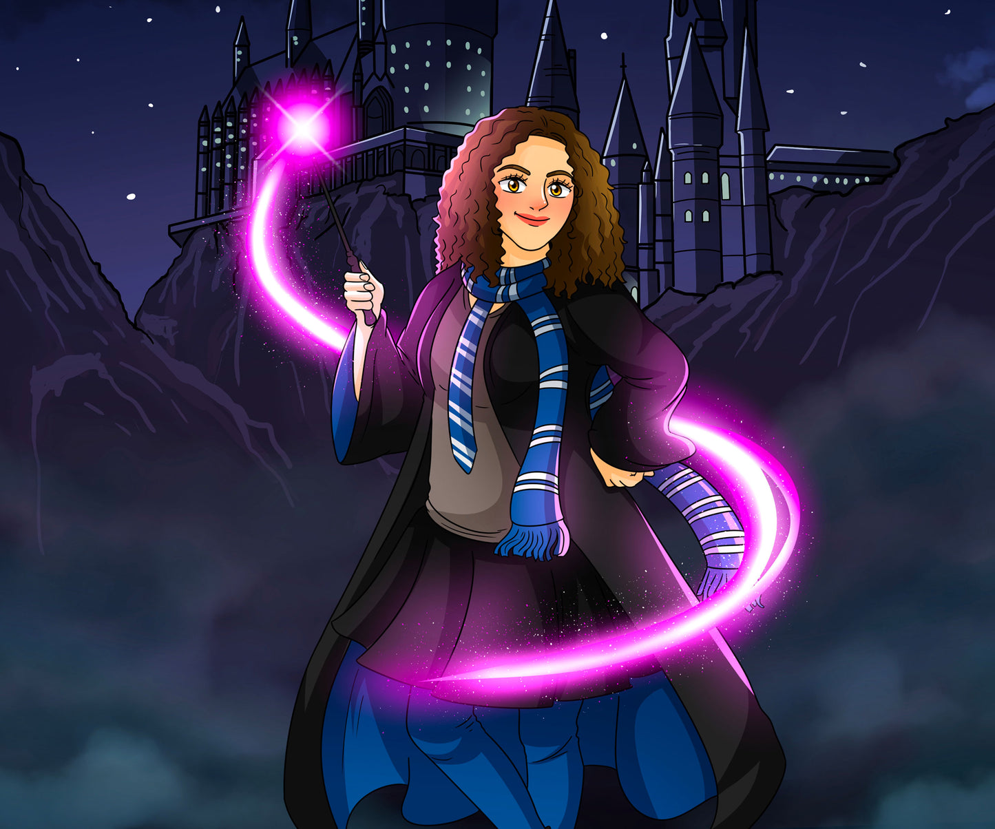 Harry-Potter Wizard Hand Drawn Portraits