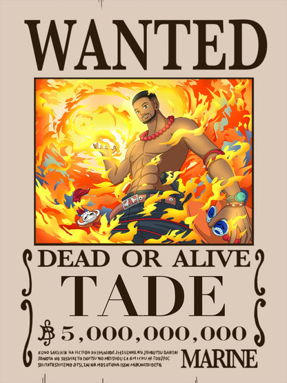 One-Piece Wanted Poster Portrait