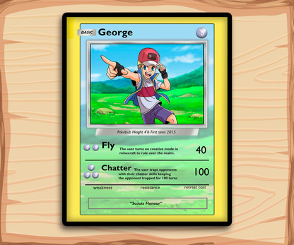 Pokemon Style Hand Drawn Portraits