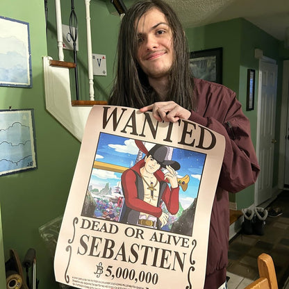 One-Piece Wanted Poster Portrait