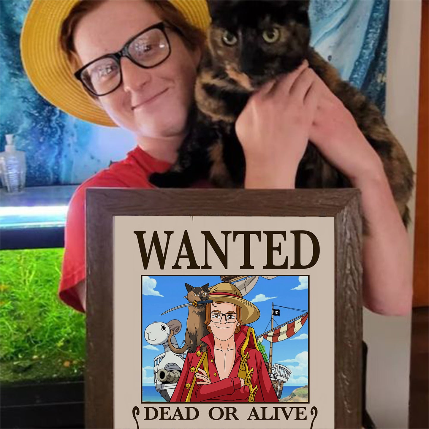 One-Piece Wanted Poster Portrait