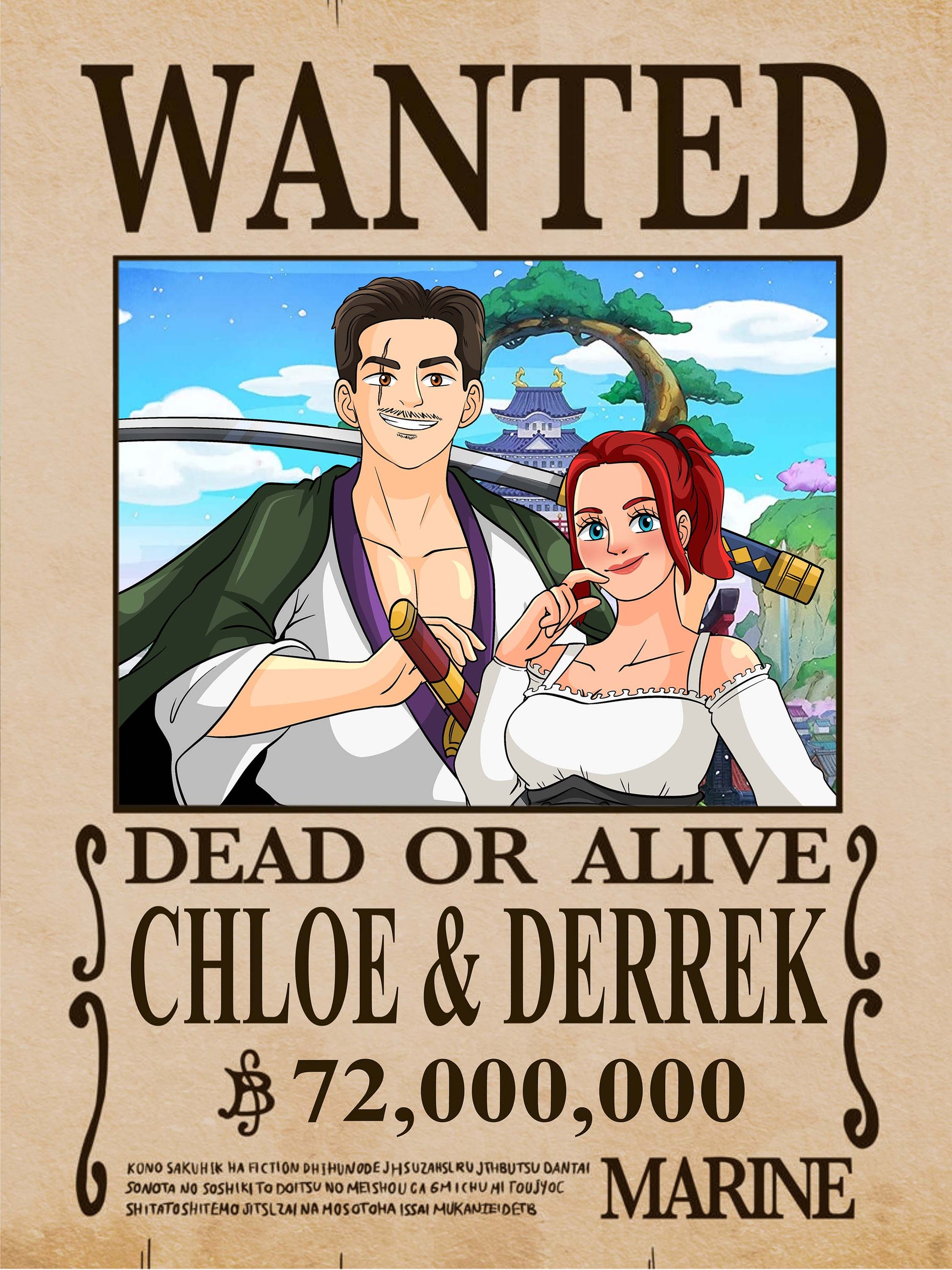 One Piece Wanted - One Piece - Digital Art, People & Figures