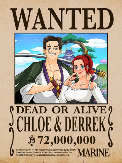 One-Piece Wanted Poster Portrait