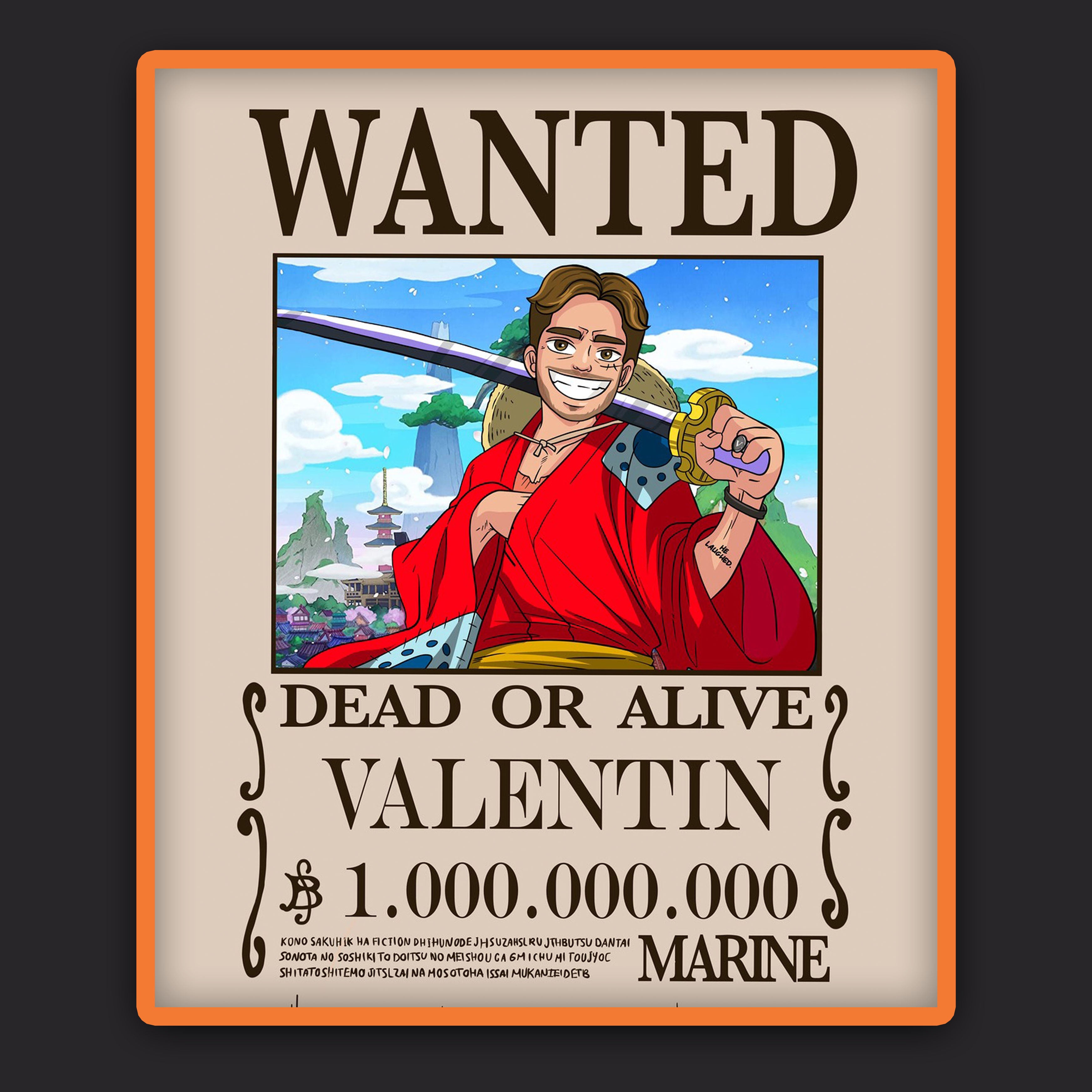 One Piece - Anime / Manga Poster / Print (Wanted: Roronoa Zoro) | eBay