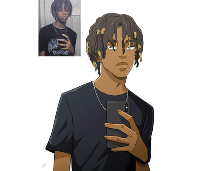 Fully Custom Anime Portrait - Any Style